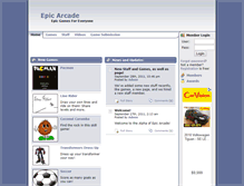 Tablet Screenshot of epicarcade.cmsbox.co.uk